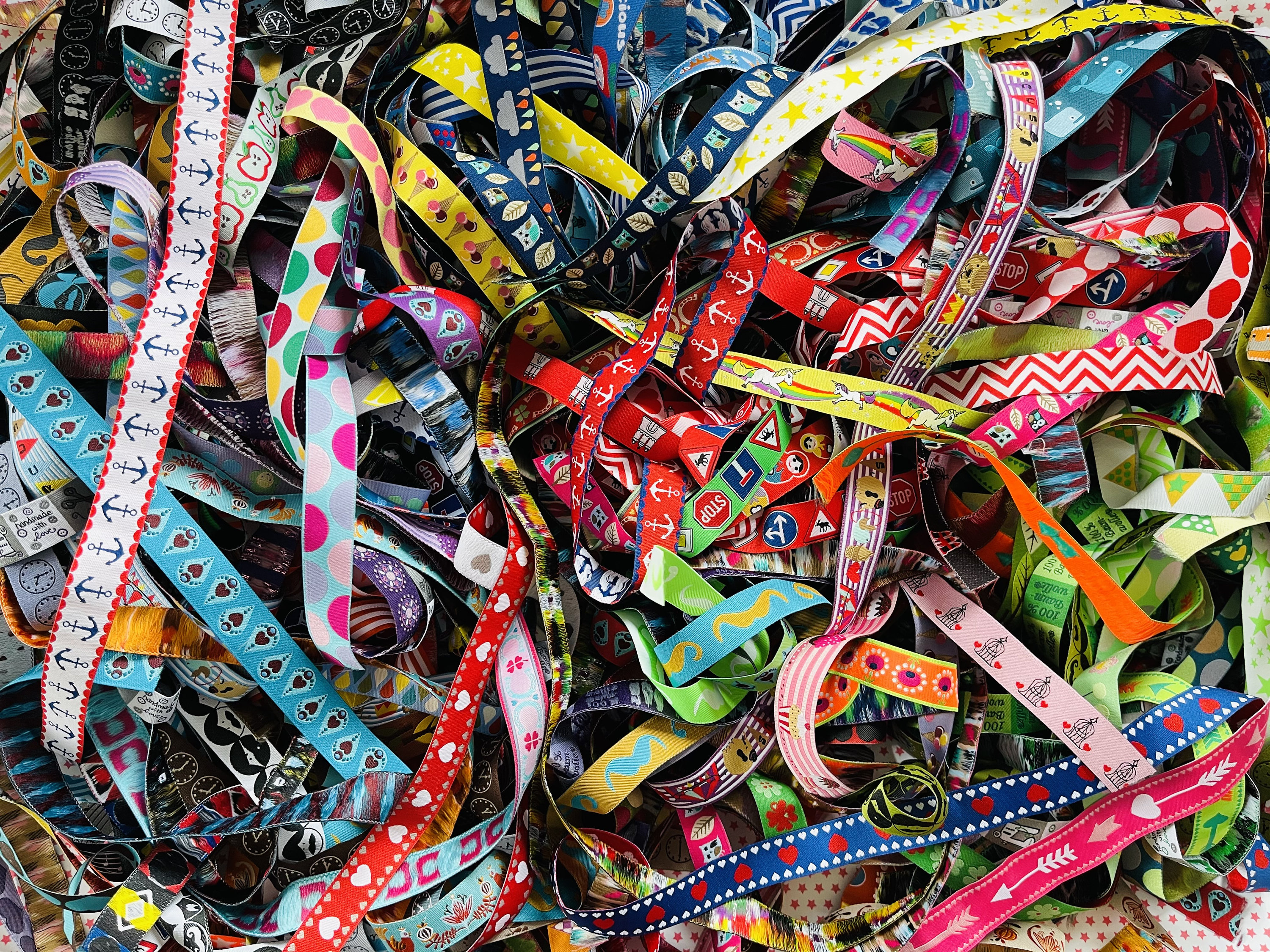 Large webband package (remains, sections) 10 meters, mixed (0.99 Euro…