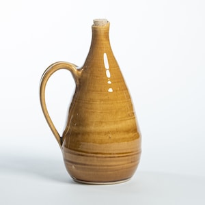 Olive oil or wine jugs with handle