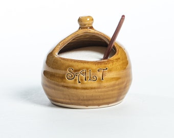 Salt Jar, salt cellar, salt pig, salt pot - 2 options