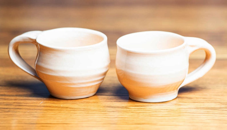 Coffee, tea or hot chocolate cups and mugs Sandstone
