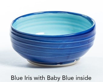 NEW - 2 Toned Ceramic, Cereal, Soup, Everything Bowls! Choose Your Colors!