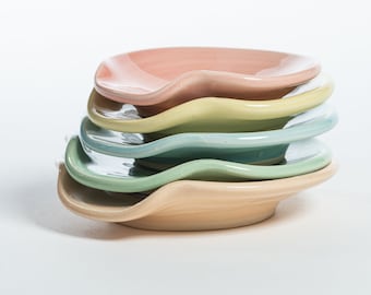 Spoon Rest - Handmade, Ceramic, stoneware, kitchen necessity!