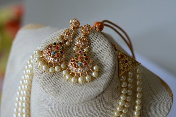 Pearl necklace store sets online