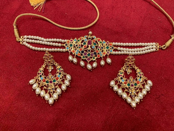 Navratan choker set store