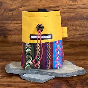 Unique Chalk Bags, climbing bag, climbing accessories, organic chalk bag