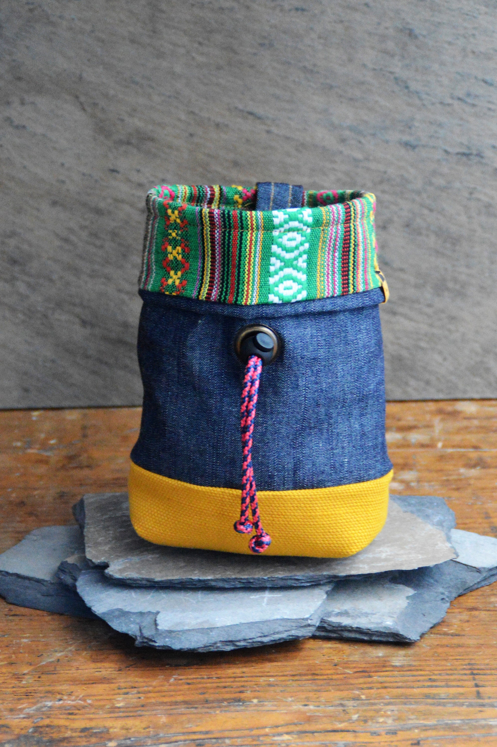 Handmade Climbing chalk bagecofriendly chalk bag unique Etsy.de