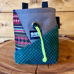 Handmade Chalk Bag – Unique Climbing Gear | Custom Chalk Bag for Climbers