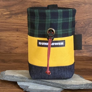 Unique Chalk Bags for Every Climber made from recycled materials