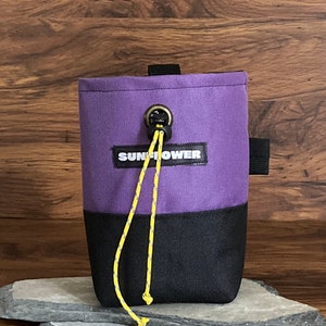 Ecofriendly chalk bag, handmade chalk bag, bags for climbers, accessories for climbers