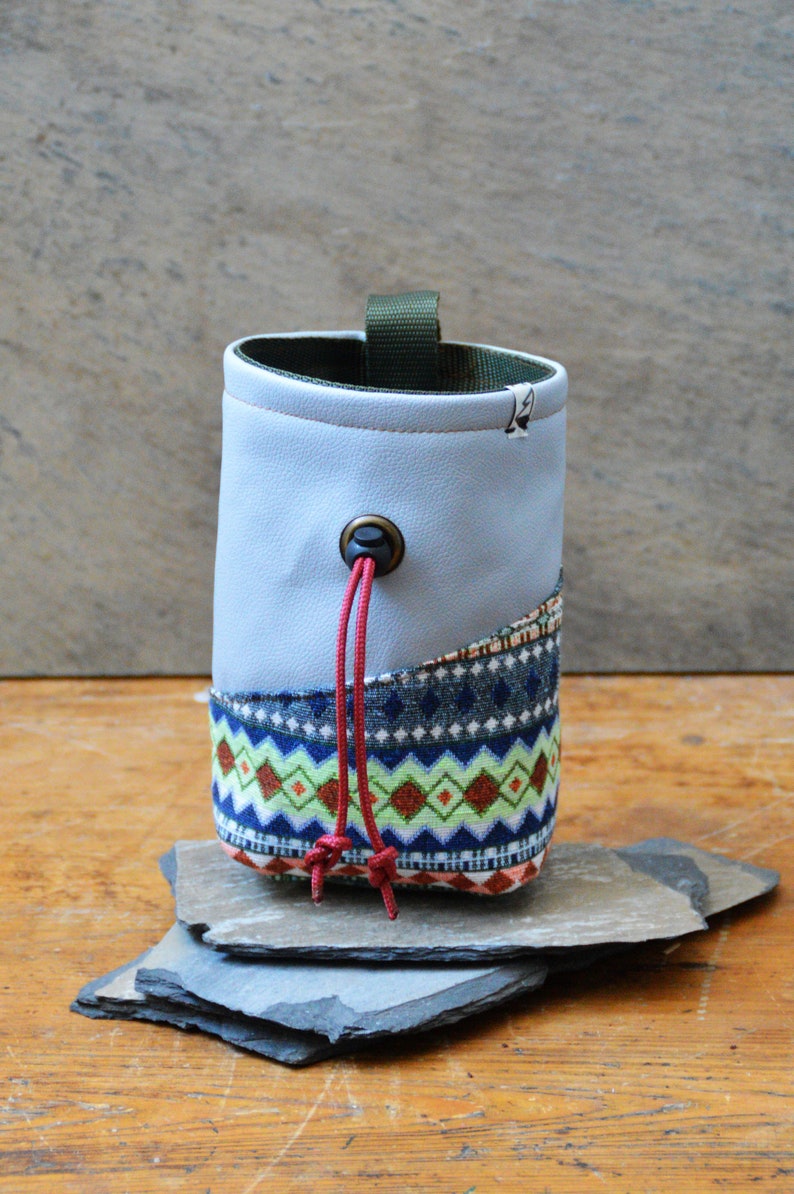 Climbing Chalk Bag Handmade Chalk Bag Cool Climbing Bag Etsy