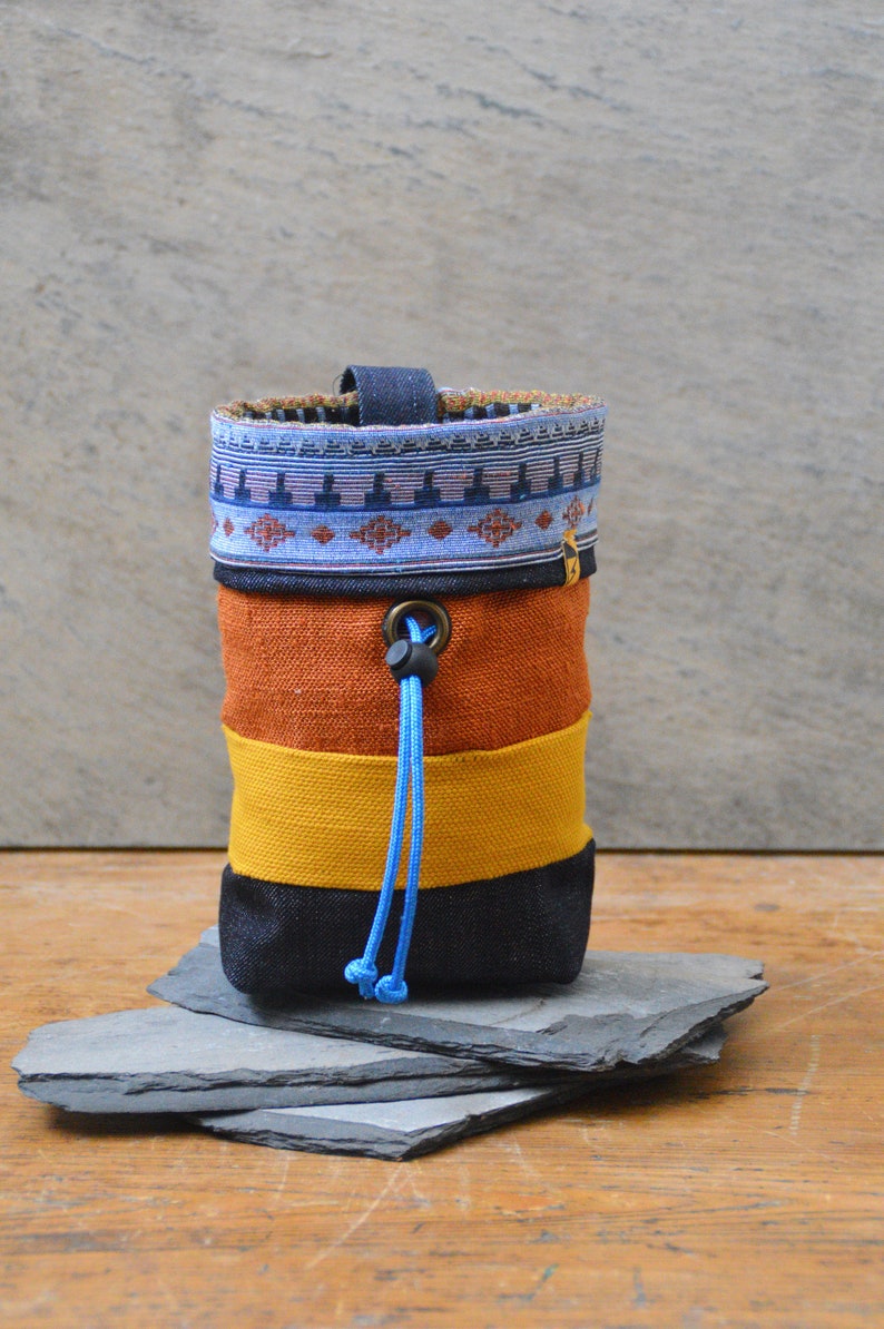 Handmade Climbing chalk bagecofriendly chalk bag unique Etsy