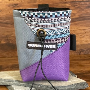 Chalk bag, ecofriendly chalk bag,bags for climber,unique chalk bags