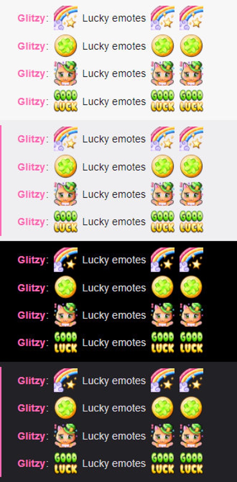 Lucky Emotes - Twitch Emote Premade Affiliate Partner Streamer Discord ...