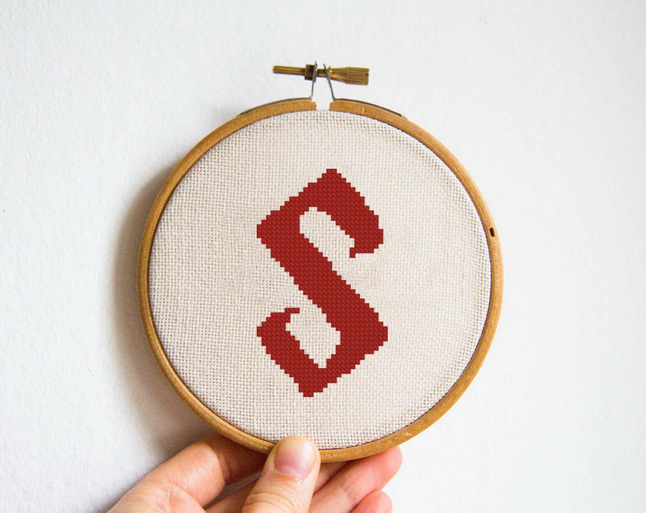 S Harry Potter inspired letter Cross stitch pattern | Etsy