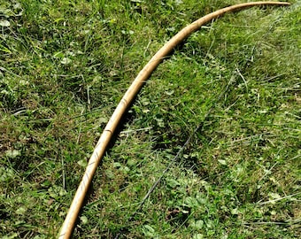 71&quot; Bamboo-Backed English Longbow - Competition or Hunting Bow - Custom Wood Archery