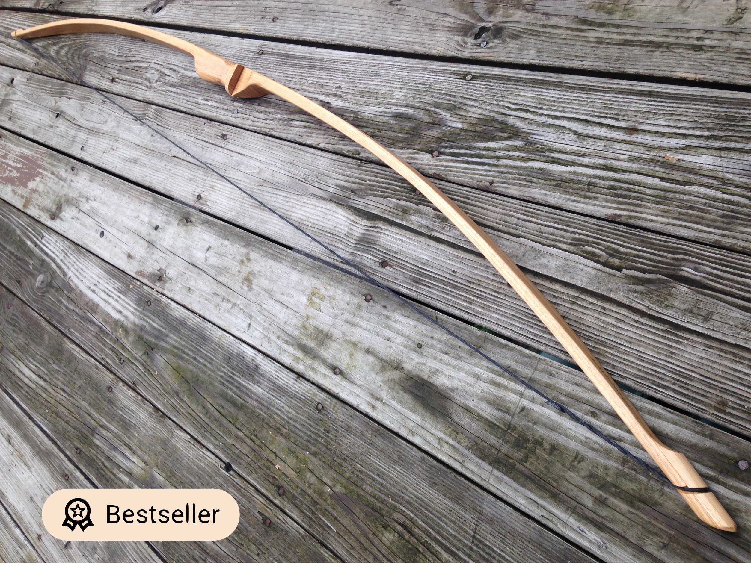 wooden shafts traditional archery hunting bow