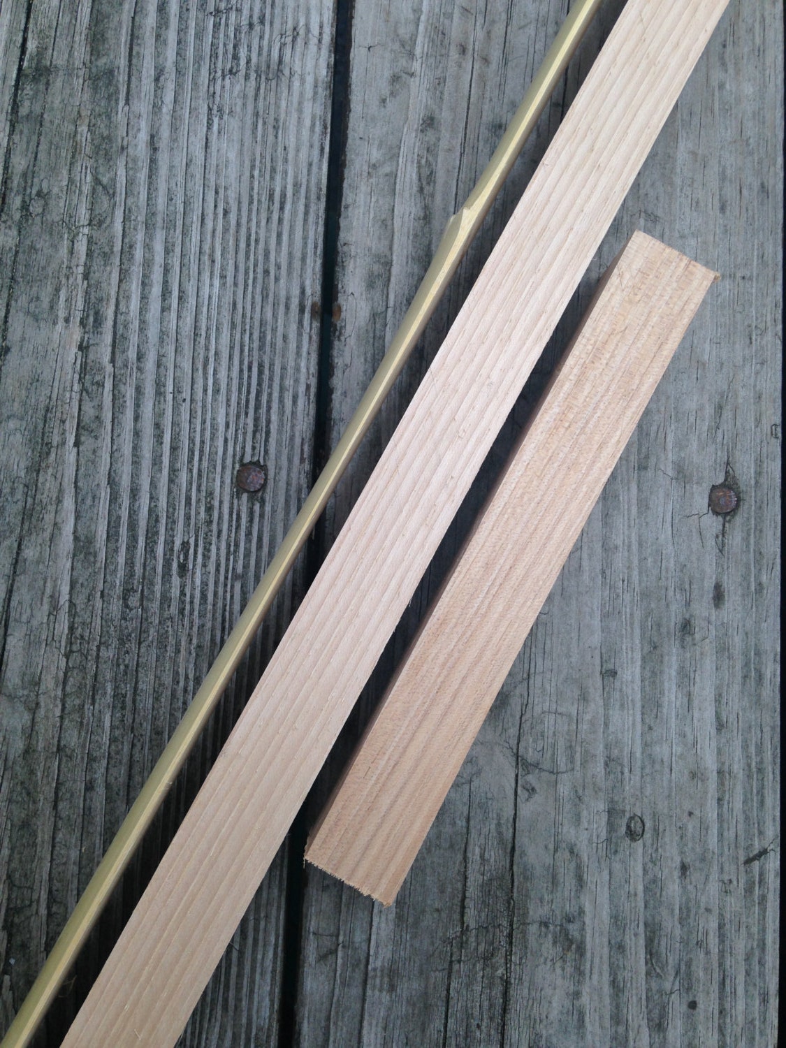 ON SALE Hickory and Bamboo Bow Kit Premium Grain Custom Etsy UK