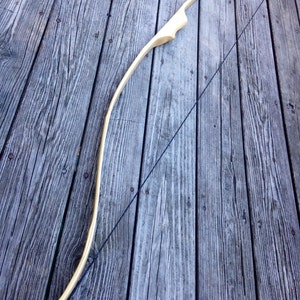64&quot; Bamboo Backed Hickory Recurve - Competition or Hunting Bow - Custom Wood Archery