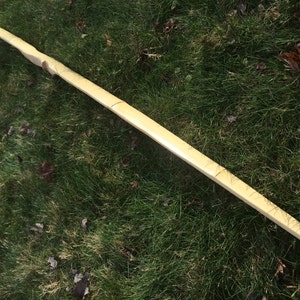 64 Bamboo Backed Hickory Longbow image 2