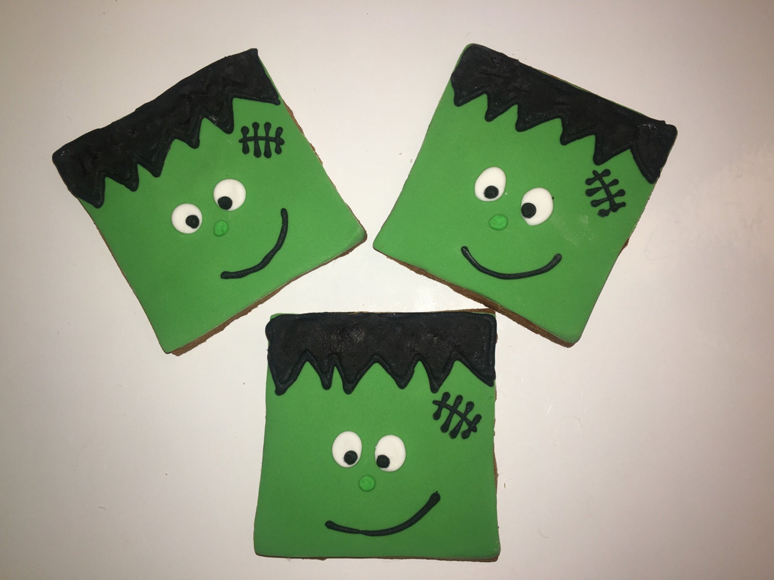 Frankenstein Cookies Frankenstein Cookies