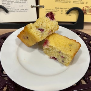 Keto friendly Cranberry Orange Mini Loaf, 6 count