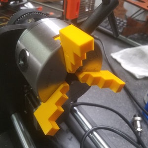 80mm Laser Rotary Chuck Jaws, opens to 4&quot; (101mm) in diameter