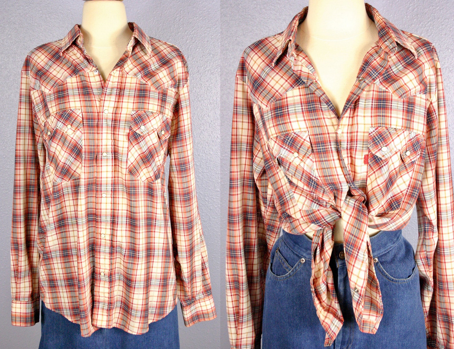 Camicetta BANNED Blu Rockabilly Vintage Anni '50 – Manica Corta, Colletto, Slim Fit