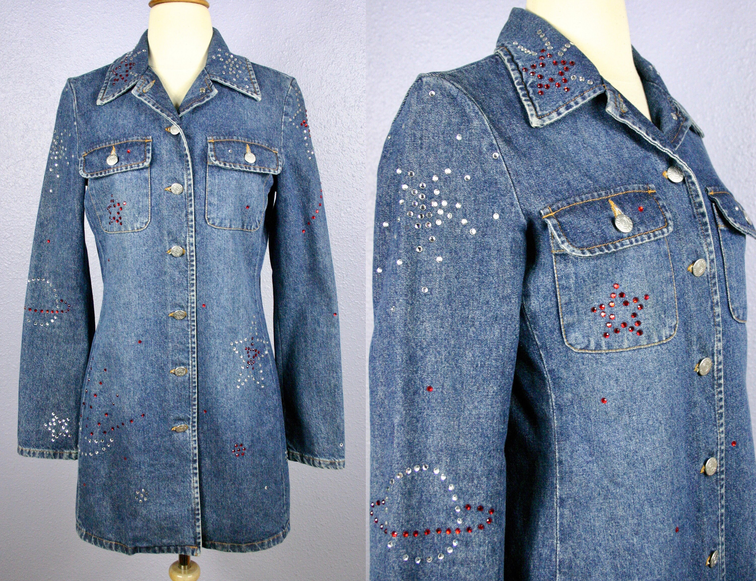 rockabilly denim jacket