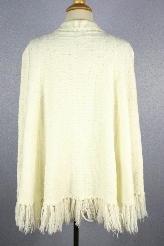 Vintage 1960s CAPE 70s Cardigan MOD Sweater Rockabill… Gem