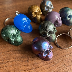 Mini Skull Keyrings/Keychains - Horror, Goth, Emo Accessories