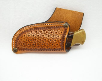 Messerscheide aus Leder JS112-66