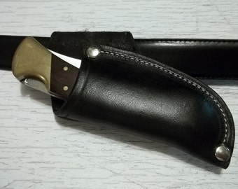 Custom Ledermesser Scheide JS110-048RT