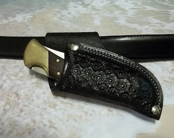 Custom Ledermesser Scheide JS110-047RT