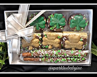 St. Patrick's Day gift box, St. Patrick's Day chocolate gift box