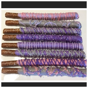 24 Gourmet chocolate covered pretzels - 2 dozen gourmet pretzels simply stated