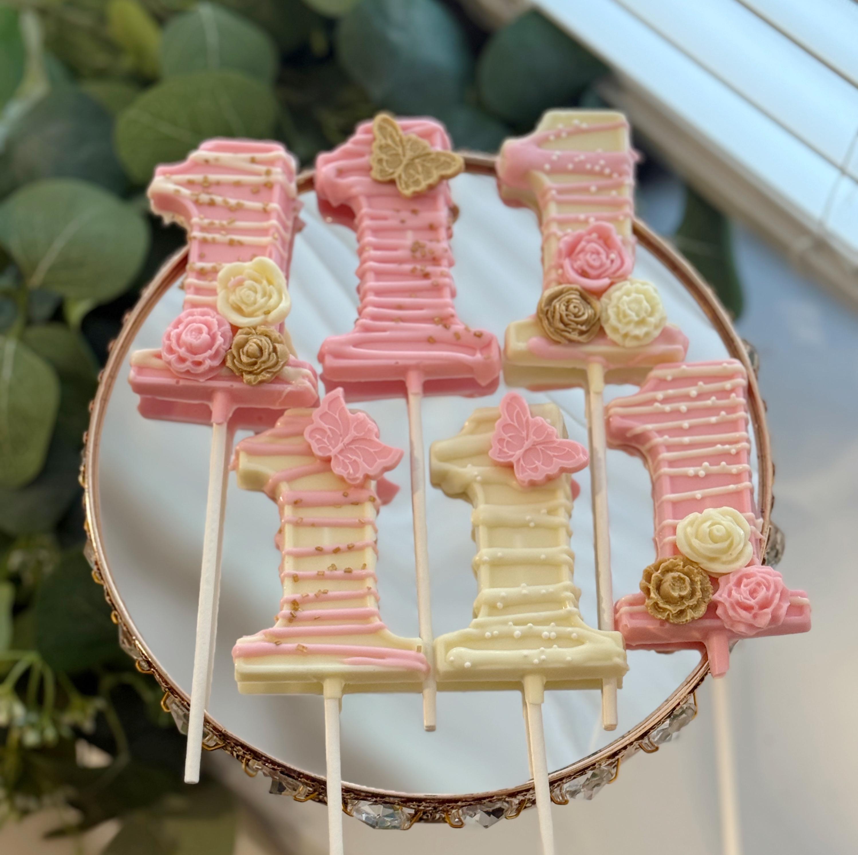 Number One Chocolate Pops, Butterfly Number One, Rose Number 1 - Etsy