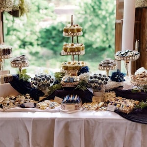 Long Island NY Dessert Table: Gourmet Treats & Tablescape Setup