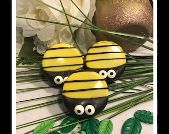 Bumble Bee Chocolate Covered Oreos, Set Of 12 Bee Oreos