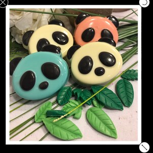 Panda Bear Oreos, Set of 12 Panda bear chocolate covered oreos