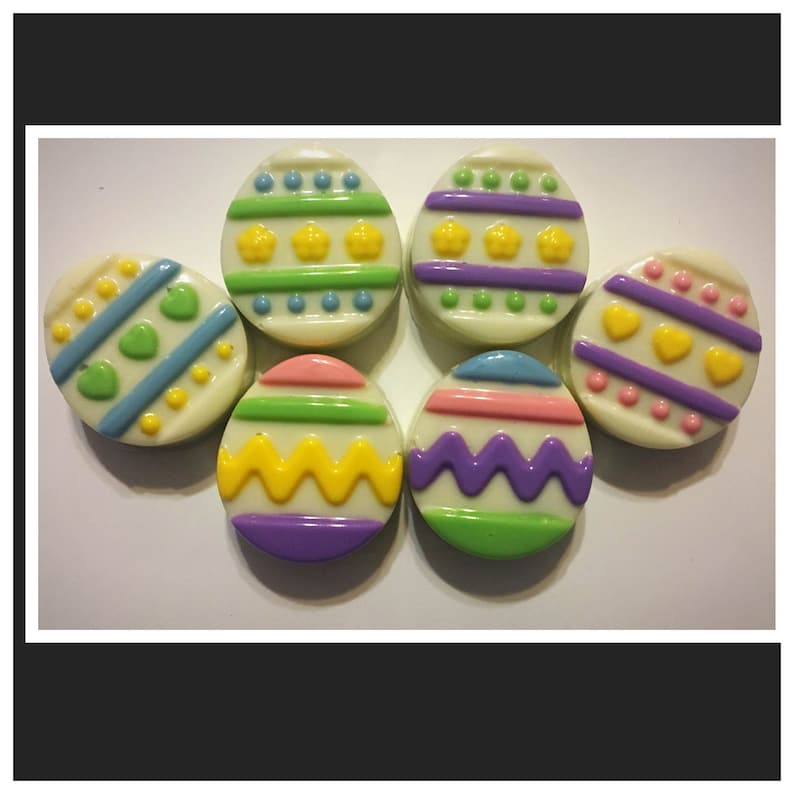Easter Egg chocolate covered oreos Easter chocolate table Etsy