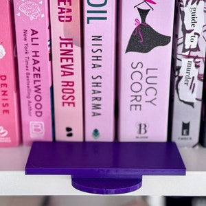 3D Printed Bookshelf Alignment Guide Bookshelf Guide, Bookshelf Aligner, Bookcase Aligner, Bookcase Guide, Bookcase Organizer