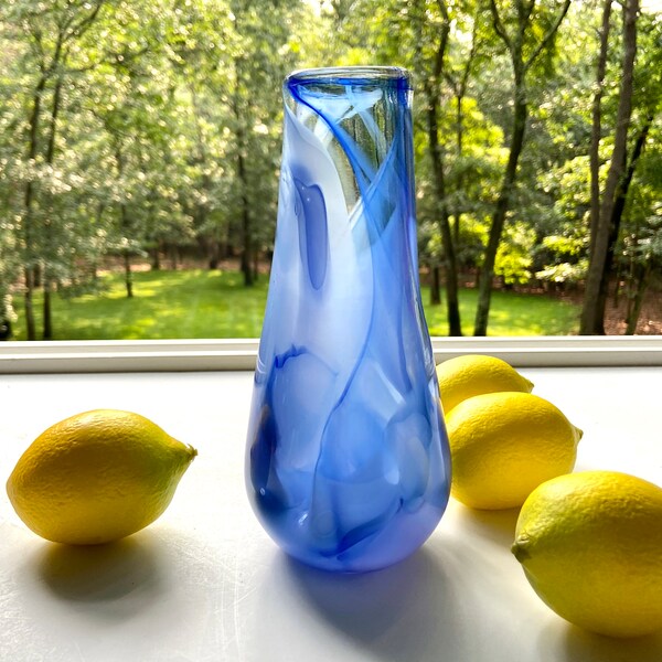 Swirl Glass Vase Etsy