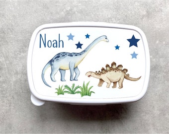 Brotdose Brotbox Lunchbox personalisiert Dino