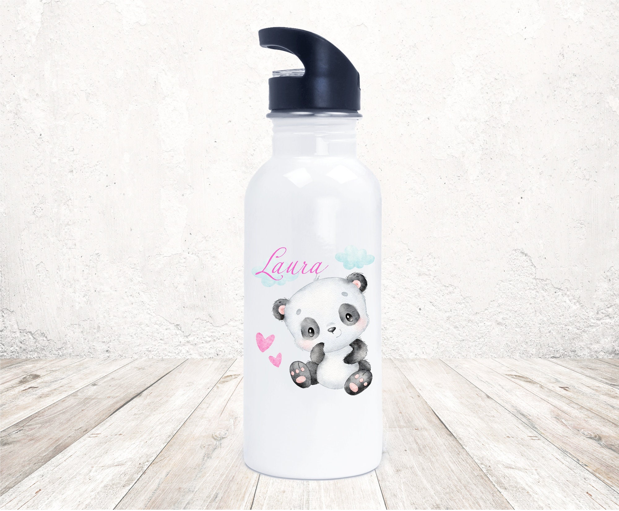 Jarlson® Borraccia Termica Bambini 350ml MALI [SENZA BPA e FTALATI] Bottiglia Acciaio Inox - Termos per