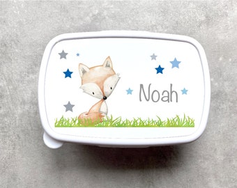 Brotdose Brotbox Lunchbox personalisiert Fuchs