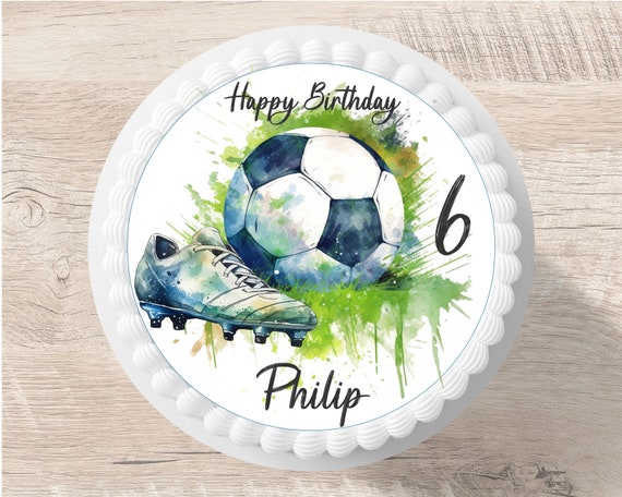 9-teiliges Fußball-Kuchendekorationsset – Cupcake-Topper, Für Kindergeburtstage