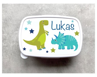 Brotdose Dino Brotbox Lunchbox personalisiert