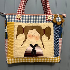 Fiorfiore Bag Pattern PDF in Italian and Spanish