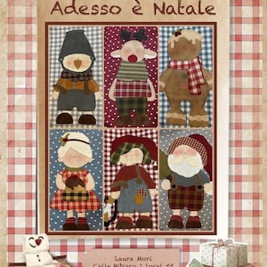 Now it&#39;s Christmas PDF pattern in Italian and Spanish