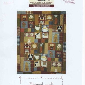 Italian and Spanish Flannel Quilt